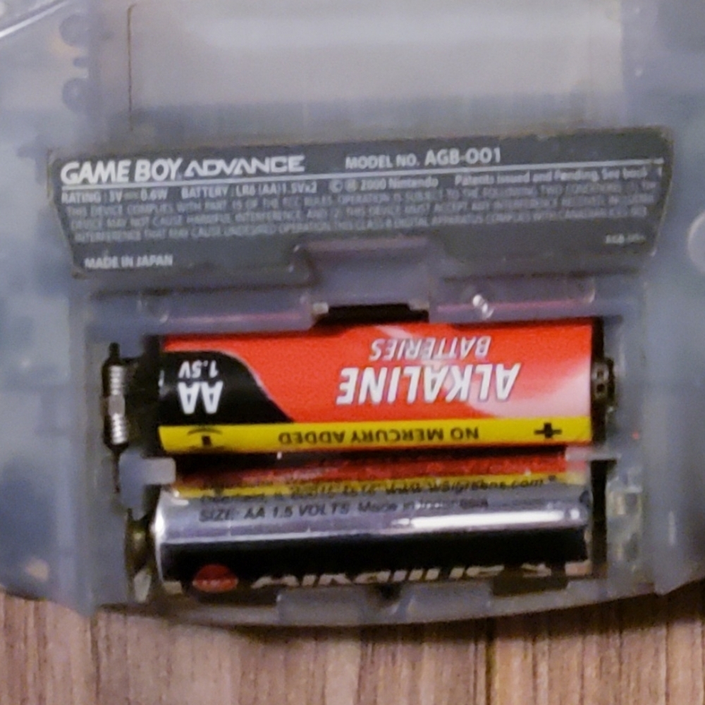 Nintendo Game Boy Advance Vintage- Translucent Gray w/ Game & Accessories - Picture 8 of 8